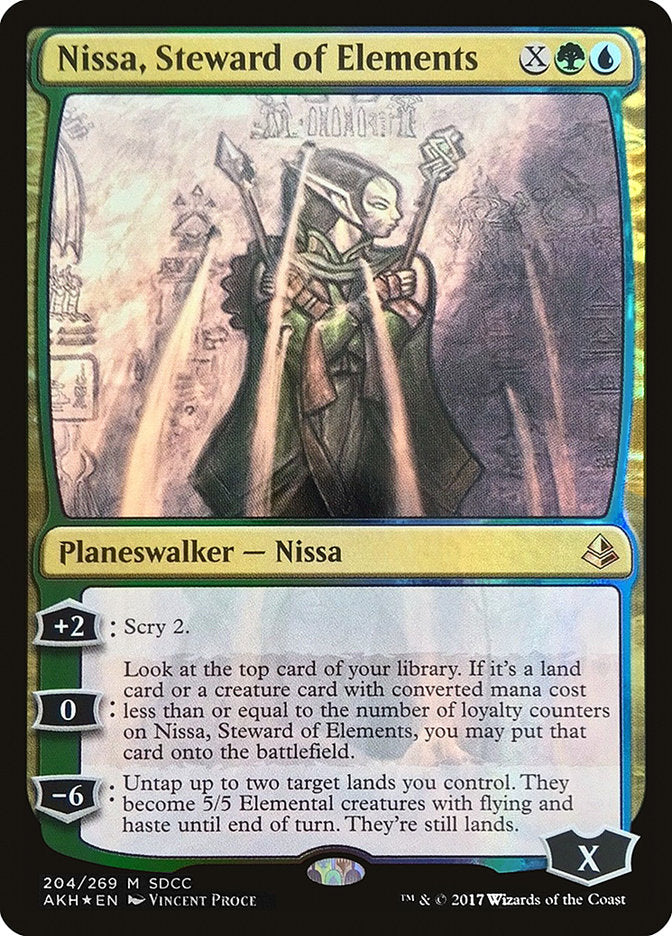 Nissa, Steward of Elements [San Diego Comic-Con 2017] | A1Comics