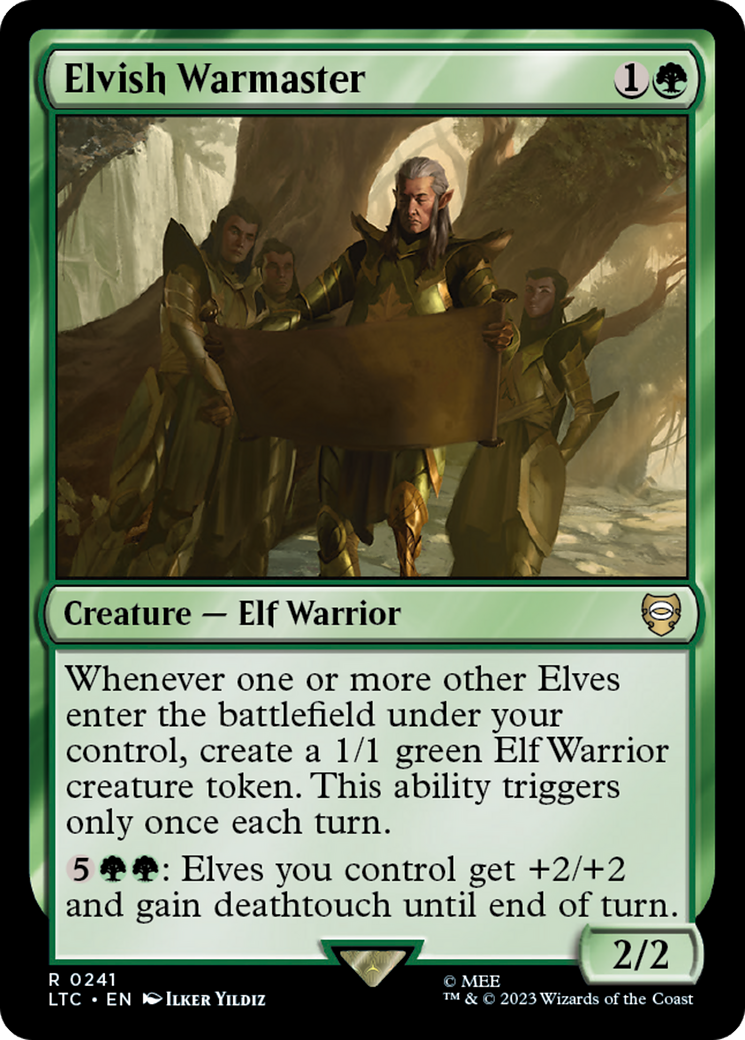 Elvish Warmaster [The Lord of the Rings: Tales of Middle-Earth Commander] | A1Comics