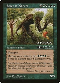 Force of Nature (Oversized) [Oversize Cards] | A1Comics