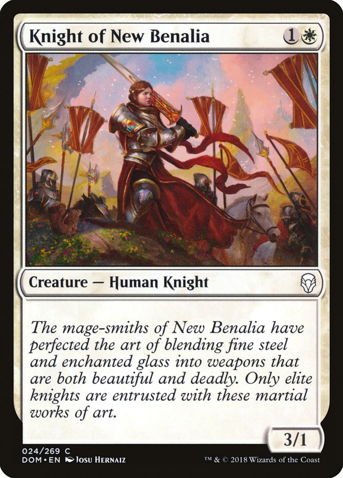 Knight of New Benalia [Dominaria] | A1Comics