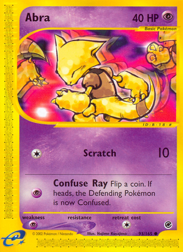 Abra (93/165) [Expedition: Base Set] | A1Comics