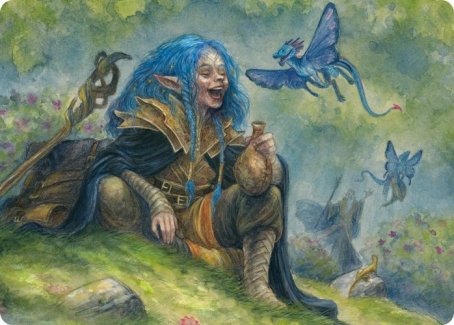 Feywild Trickster Art Card [Dungeons & Dragons: Adventures in the Forgotten Realms Art Series] | A1Comics