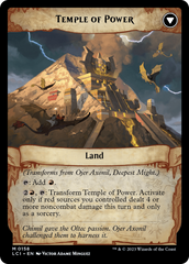 Ojer Axonil, Deepest Might // Temple of Power [The Lost Caverns of Ixalan] | A1Comics