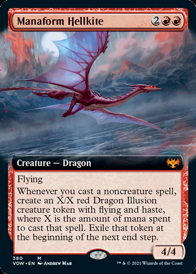 Manaform Hellkite (Extended Art) [Innistrad: Crimson Vow] | A1Comics