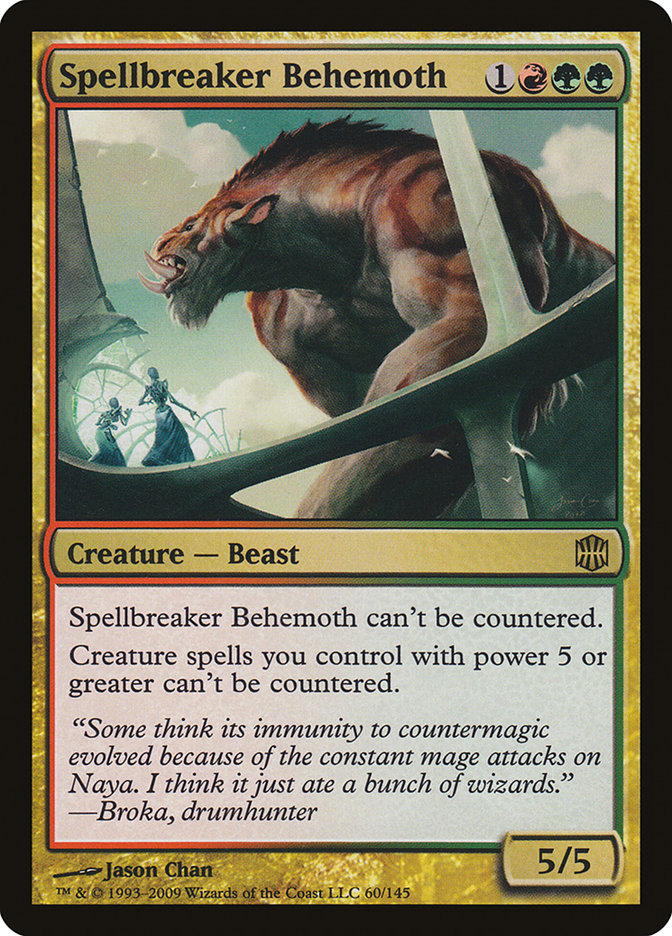 Spellbreaker Behemoth (Oversized) [Oversize Cards] | A1Comics