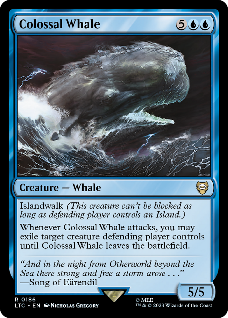 Colossal Whale [The Lord of the Rings: Tales of Middle-Earth Commander] | A1Comics