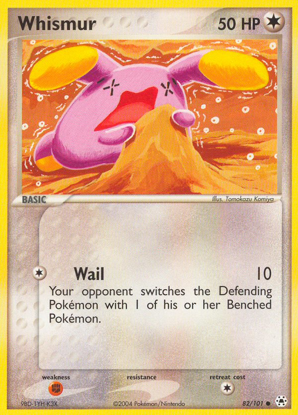 Whismur (82/101) [EX: Hidden Legends] | A1Comics