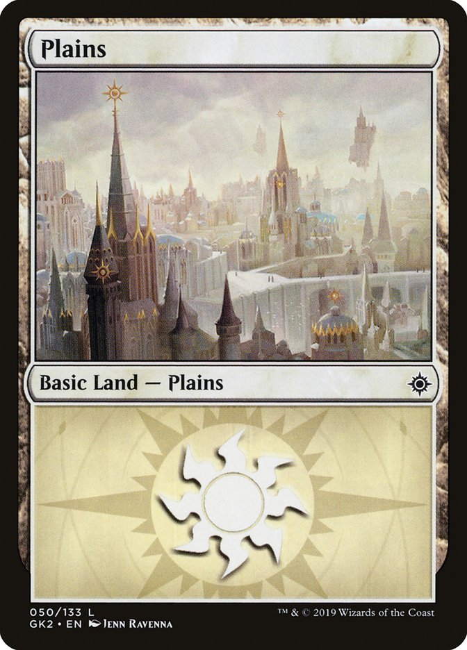 Plains (50) [Ravnica Allegiance Guild Kit] | A1Comics