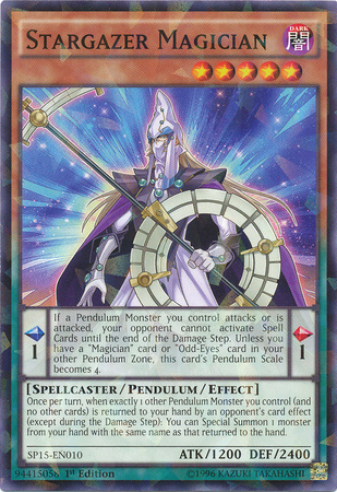 Stargazer Magician [SP15-EN010] Shatterfoil Rare | A1Comics