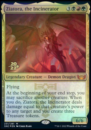 Ziatora, the Incinerator [Streets of New Capenna Prerelease Promos] | A1Comics