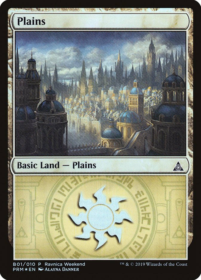 Plains (B01) [Ravnica Allegiance Guild Kit] | A1Comics