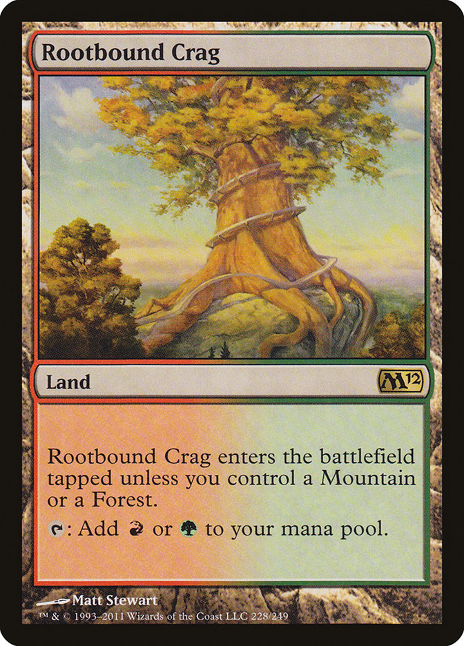 Rootbound Crag [Magic 2012] | A1Comics