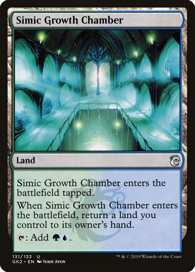 Simic Growth Chamber [Ravnica Allegiance Guild Kit] | A1Comics