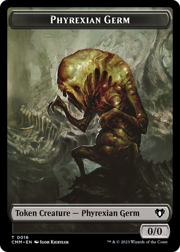 Phyrexian Germ Token [Commander Masters Tokens] | A1Comics