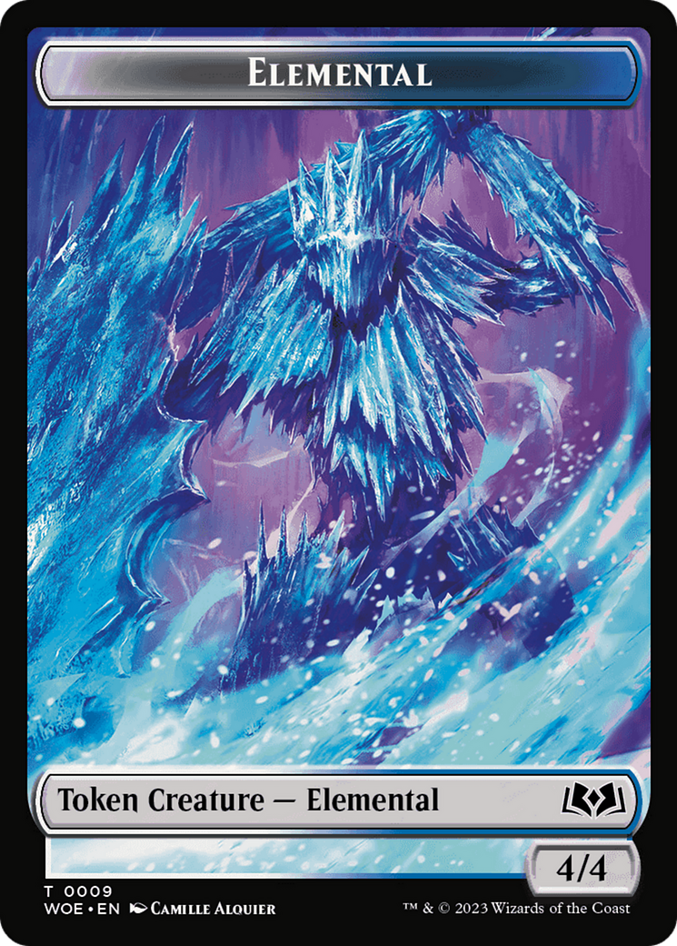 Elemental Token [Wilds of Eldraine Tokens] | A1Comics