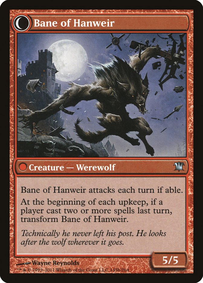 Hanweir Watchkeep // Bane of Hanweir [Innistrad] | A1Comics