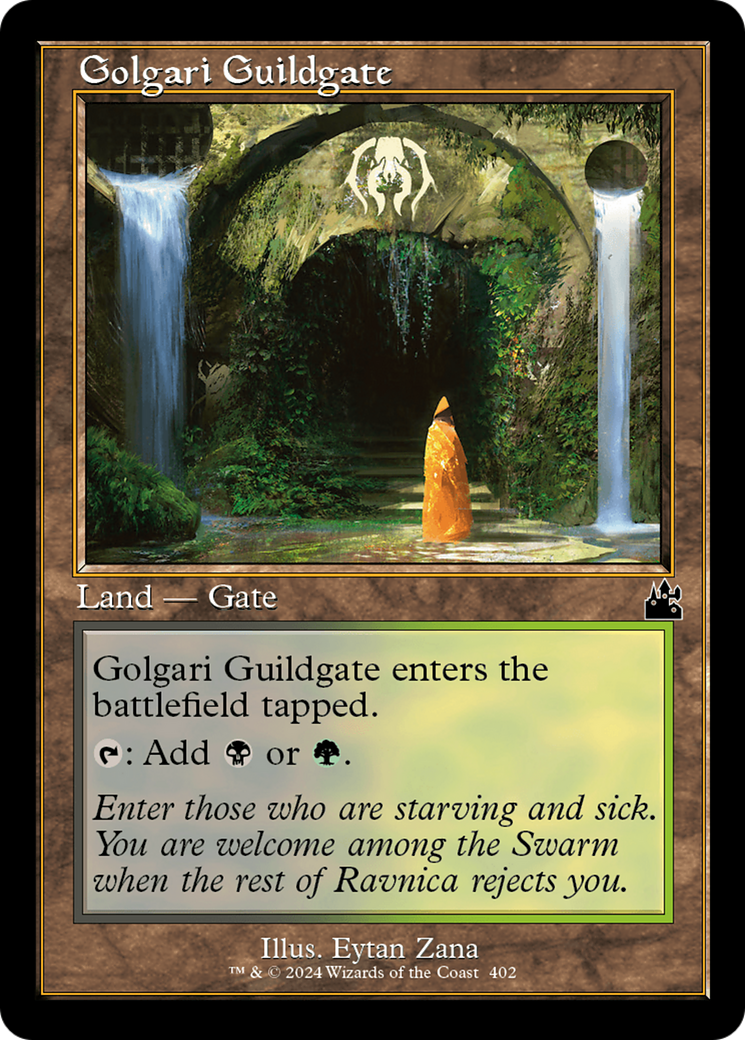 Golgari Guildgate (Retro Frame) [Ravnica Remastered] | A1Comics