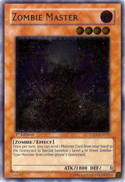 Zombie Master [TAEV-EN039] Ultimate Rare | A1Comics