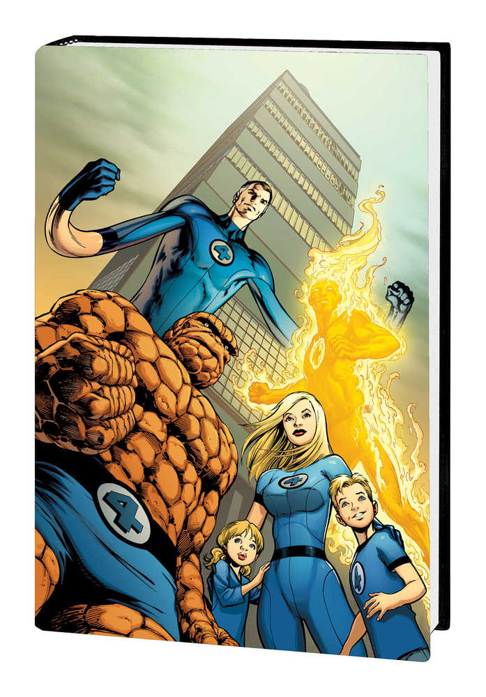 Fantastic Four Hickman Omnibus Hardcover Volume 01 Davis 1st Issue Cover | A1Comics