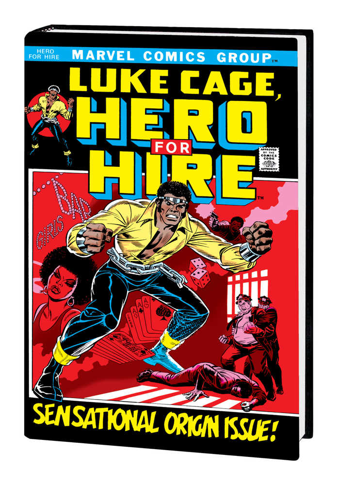 Luke Cage Omnibus Hardcover Romita Sr Direct Market Variant | A1Comics