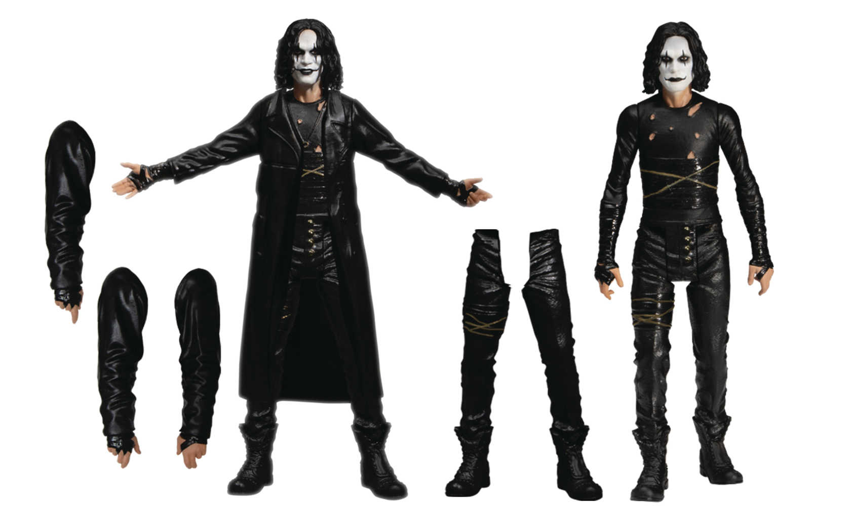 5 Points Mezcos Monsters The Crow Deluxe Figure Set | A1Comics