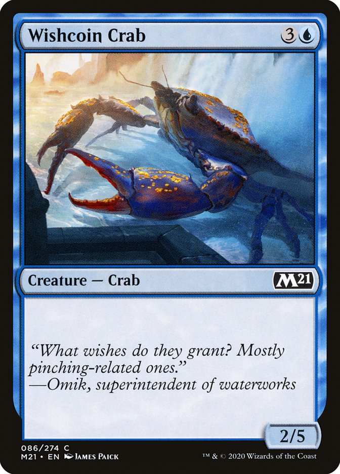 Wishcoin Crab [Core Set 2021] | A1Comics