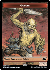 Goblin // Elemental Double-Sided Token [Dominaria Remastered Tokens] | A1Comics