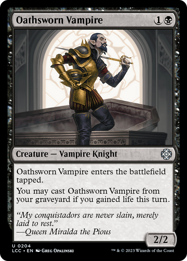 Oathsworn Vampire [The Lost Caverns of Ixalan Commander] | A1Comics