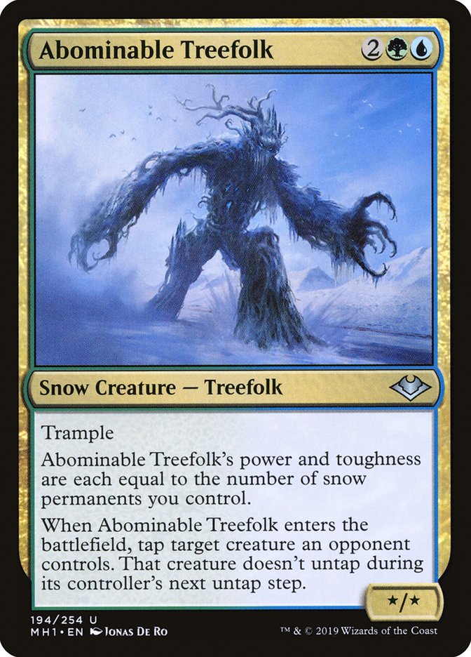 Abominable Treefolk [Modern Horizons] | A1Comics