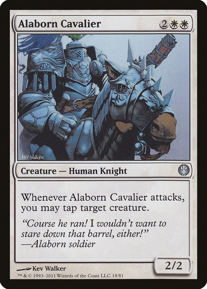 Alaborn Cavalier [Duel Decks: Knights vs. Dragons] | A1Comics