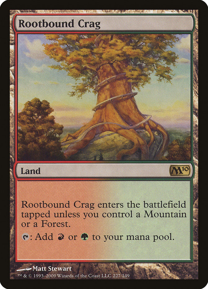 Rootbound Crag [Magic 2010] | A1Comics