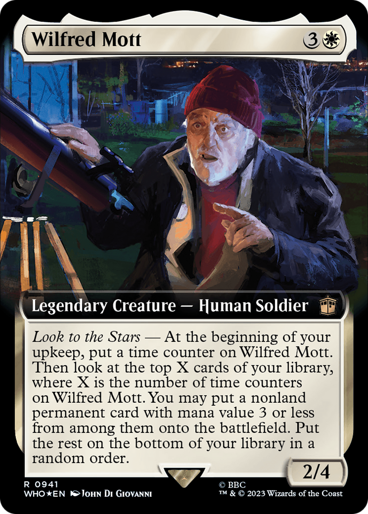 Wilfred Mott (Extended Art) (Surge Foil) [Doctor Who] | A1Comics