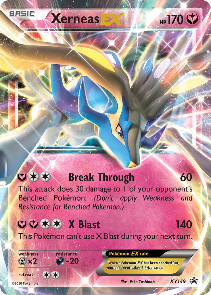 Xerneas EX (XY149) [XY: Black Star Promos] | A1Comics