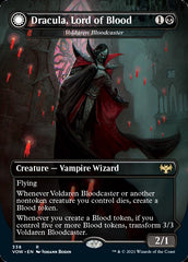 Voldaren Bloodcaster // Bloodbat Summoner - Dracula, Lord of Blood // Dracula, Lord of Bats [Innistrad: Crimson Vow] | A1Comics