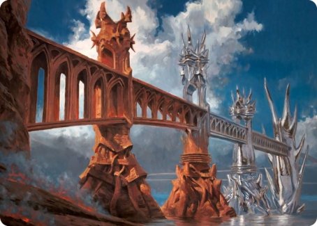 Silverbluff Bridge Art Card [Modern Horizons 2 Art Series] | A1Comics