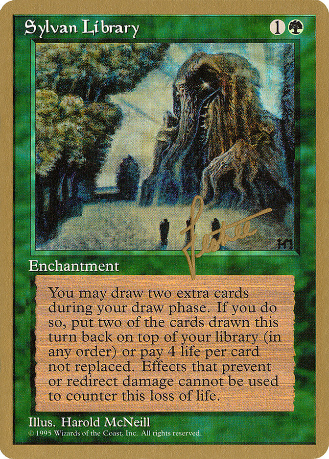 Sylvan Library (Bertrand Lestree) [Pro Tour Collector Set] | A1Comics