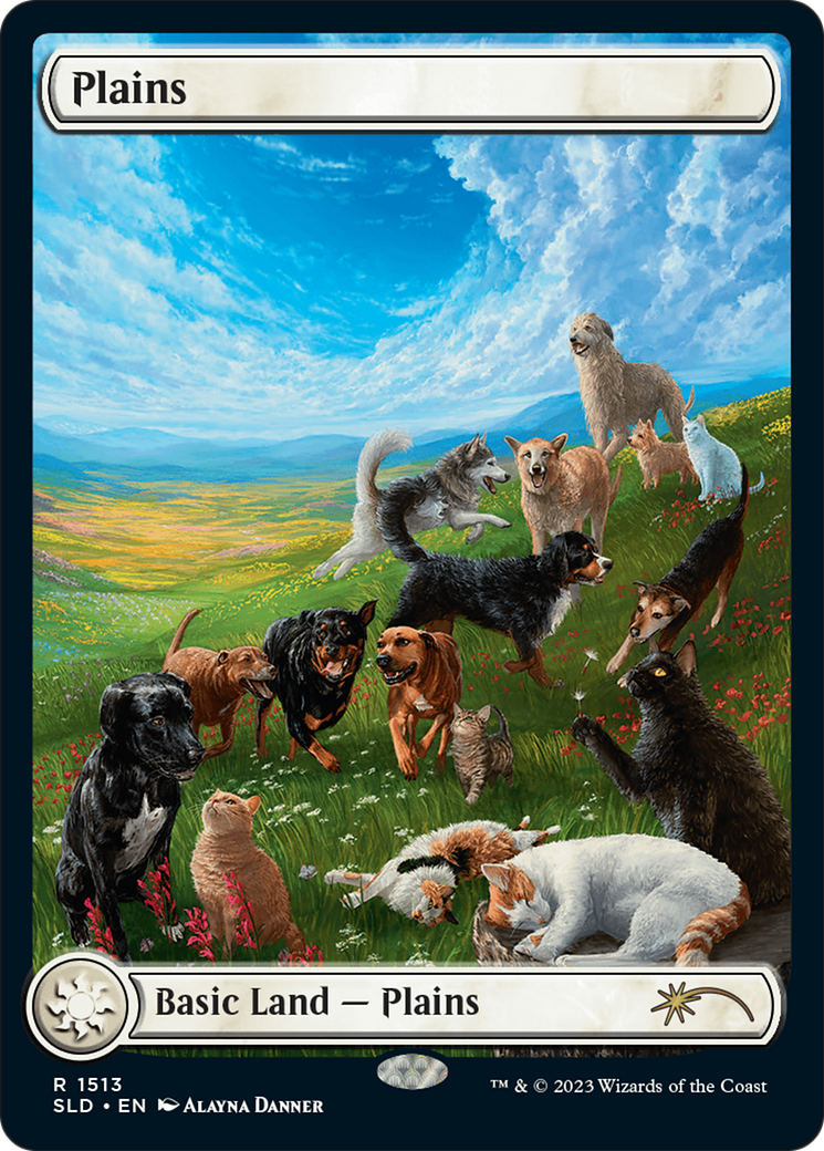 Plains (1513) [Secret Lair Commander Deck: Raining Cats and Dogs] | A1Comics