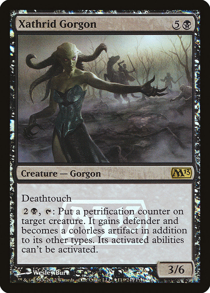 Xathrid Gorgon [Magic 2013 Prerelease Promos] | A1Comics