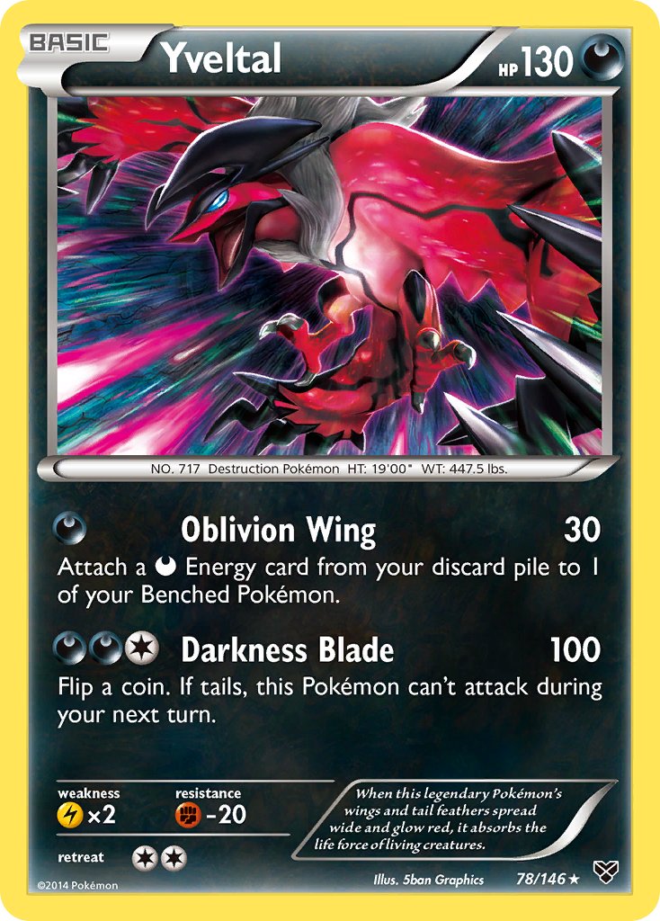 Yveltal (78/146) (Theme Deck Exclusive) [XY: Base Set] | A1Comics