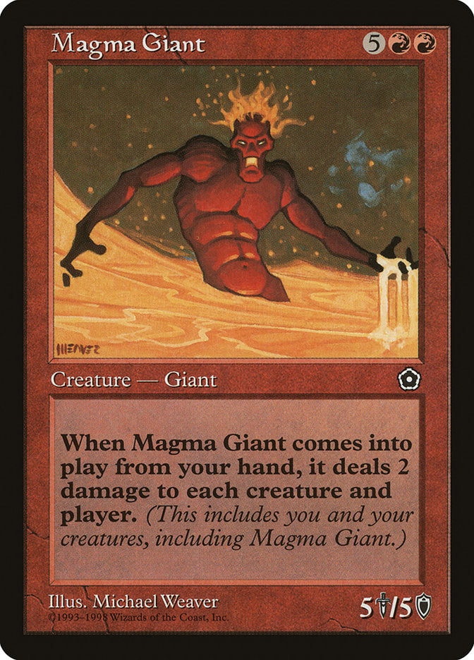 Magma Giant [Portal Second Age] | A1Comics