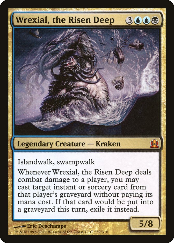 Wrexial, the Risen Deep [Commander 2011] | A1Comics