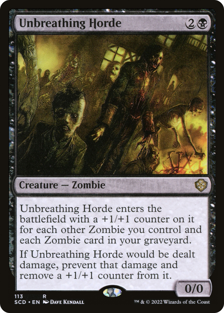 Unbreathing Horde [Starter Commander Decks] | A1Comics