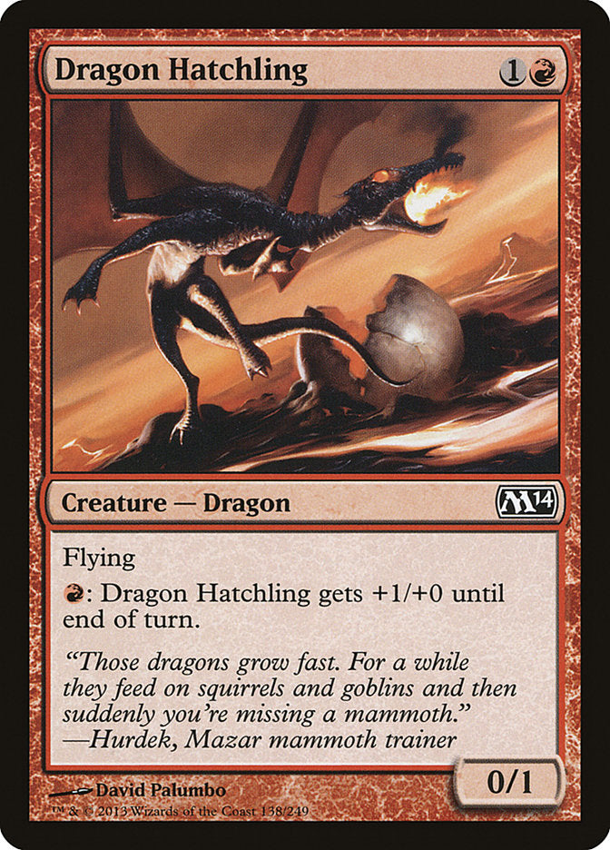 Dragon Hatchling [Magic 2014] | A1Comics