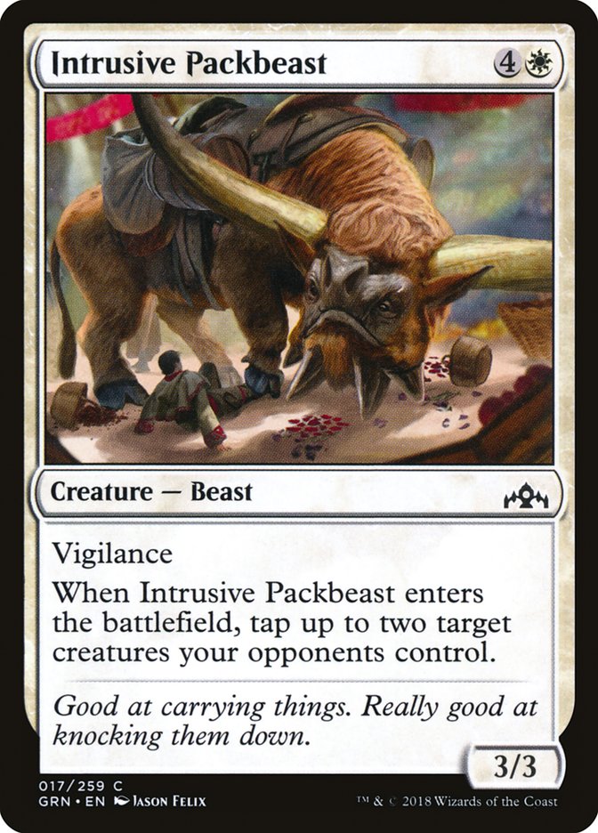 Intrusive Packbeast [Guilds of Ravnica] | A1Comics