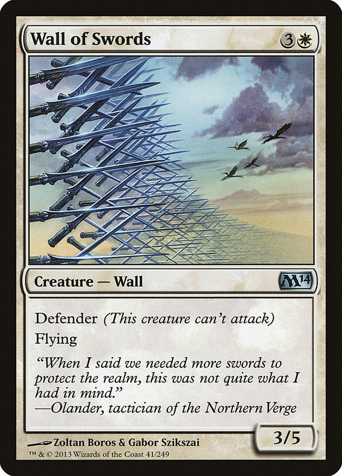 Wall of Swords [Magic 2014] | A1Comics