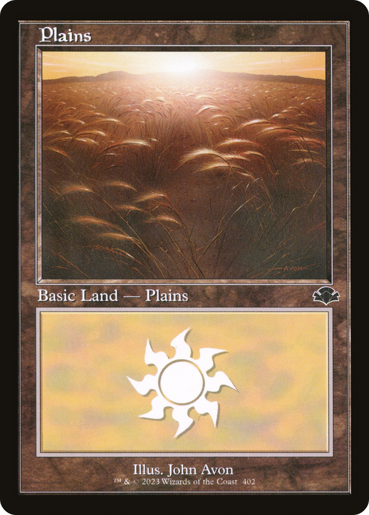 Plains (402) (Retro) [Dominaria Remastered] | A1Comics