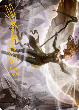 Sigarda's Splendor Art Card (Gold-Stamped Signature) [Innistrad: Midnight Hunt Art Series] | A1Comics