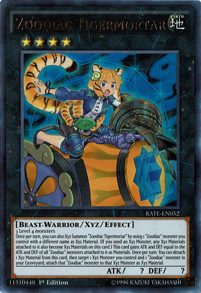 Zoodiac Tigermortar [RATE-EN052] Ultra Rare | A1Comics