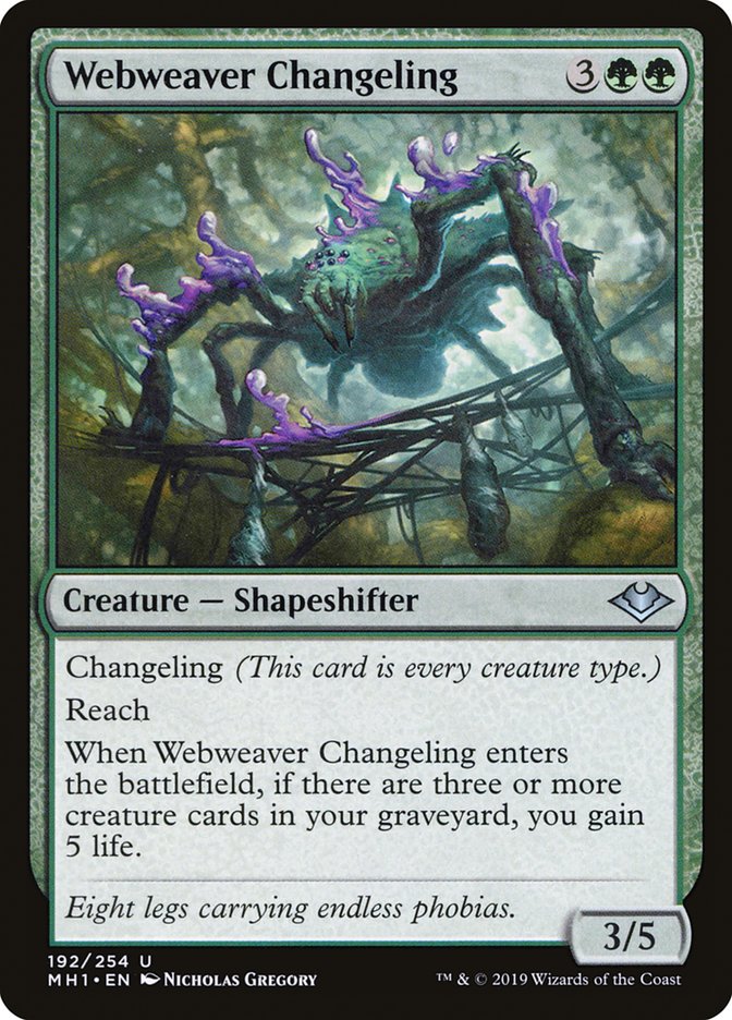 Webweaver Changeling [Modern Horizons] | A1Comics