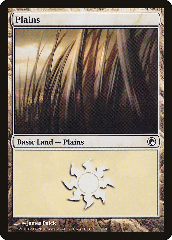 Plains (233) [Scars of Mirrodin] | A1Comics